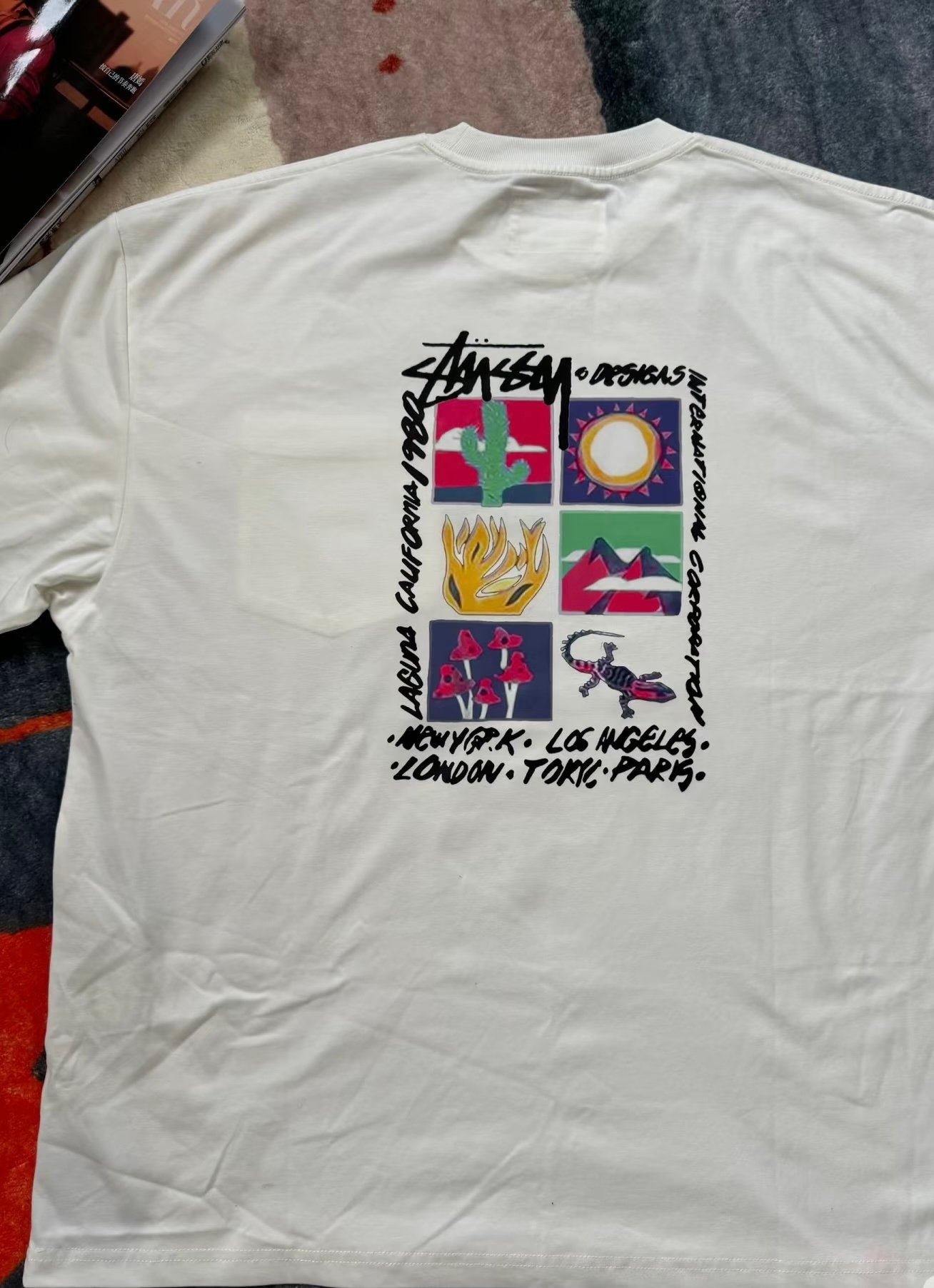 T-shirt custom print sample