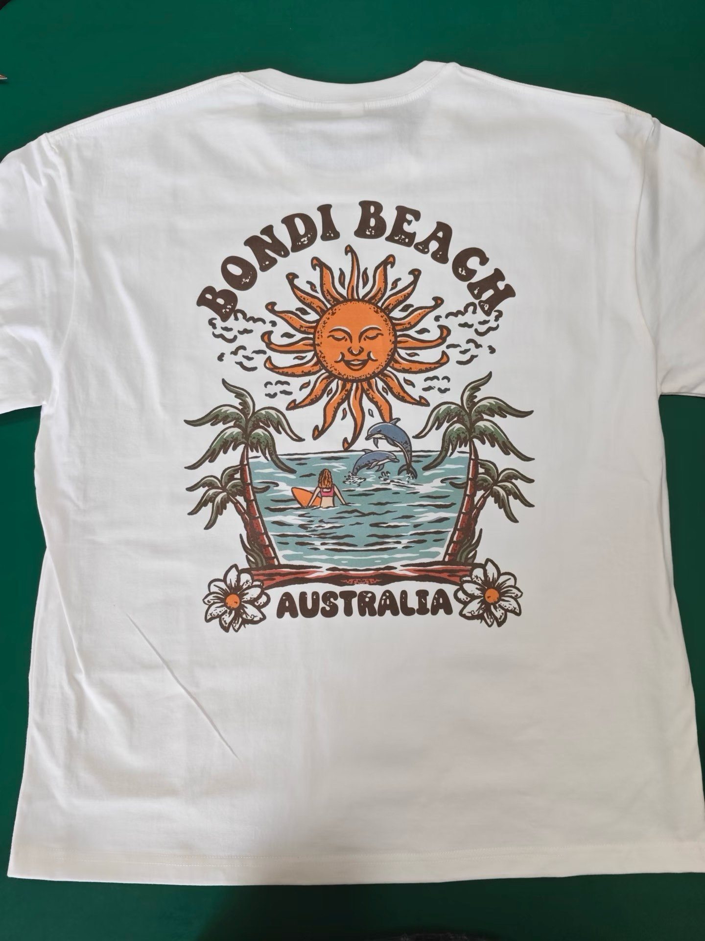 T-shirt custom print sample