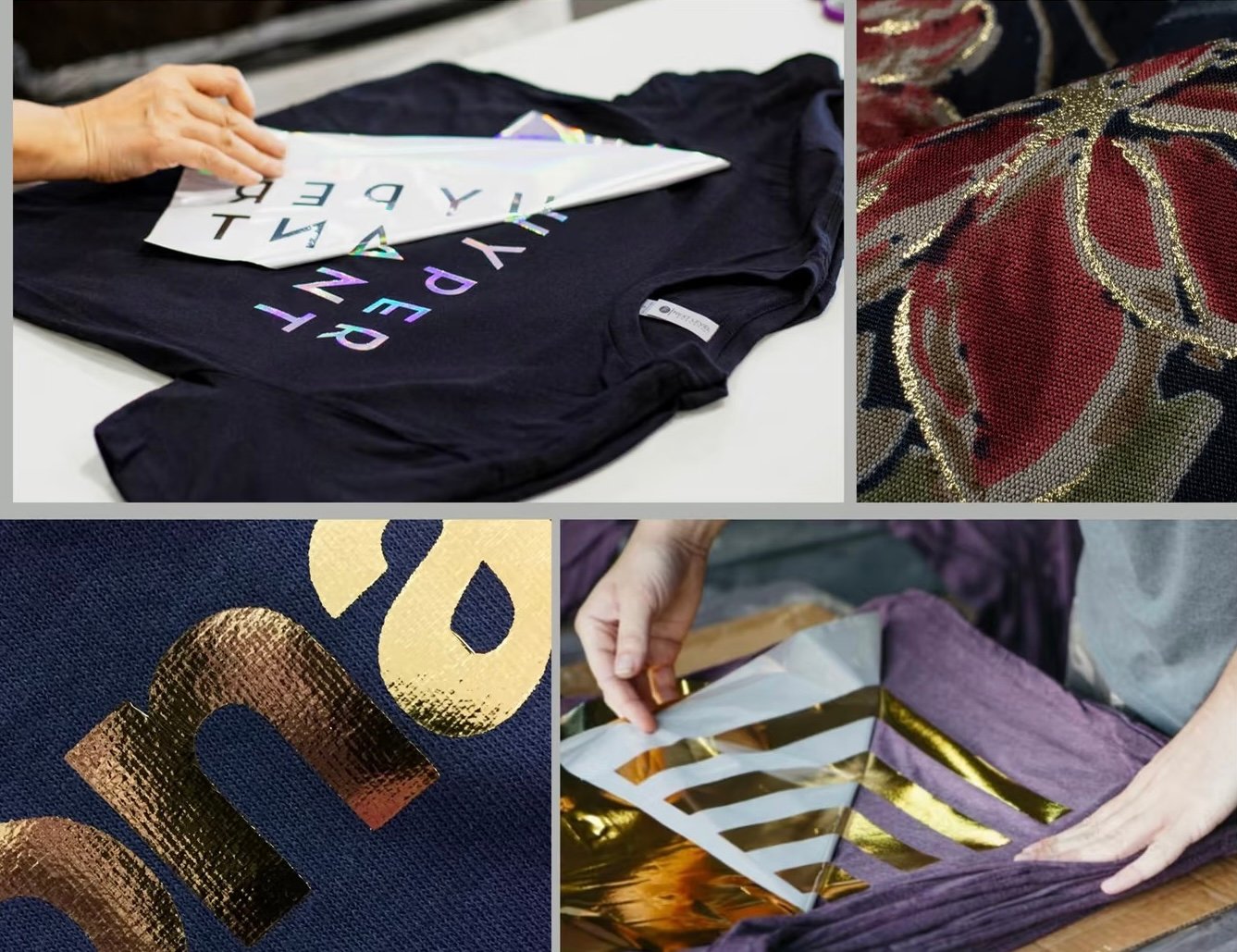Gold / Silver Foil Stamping: